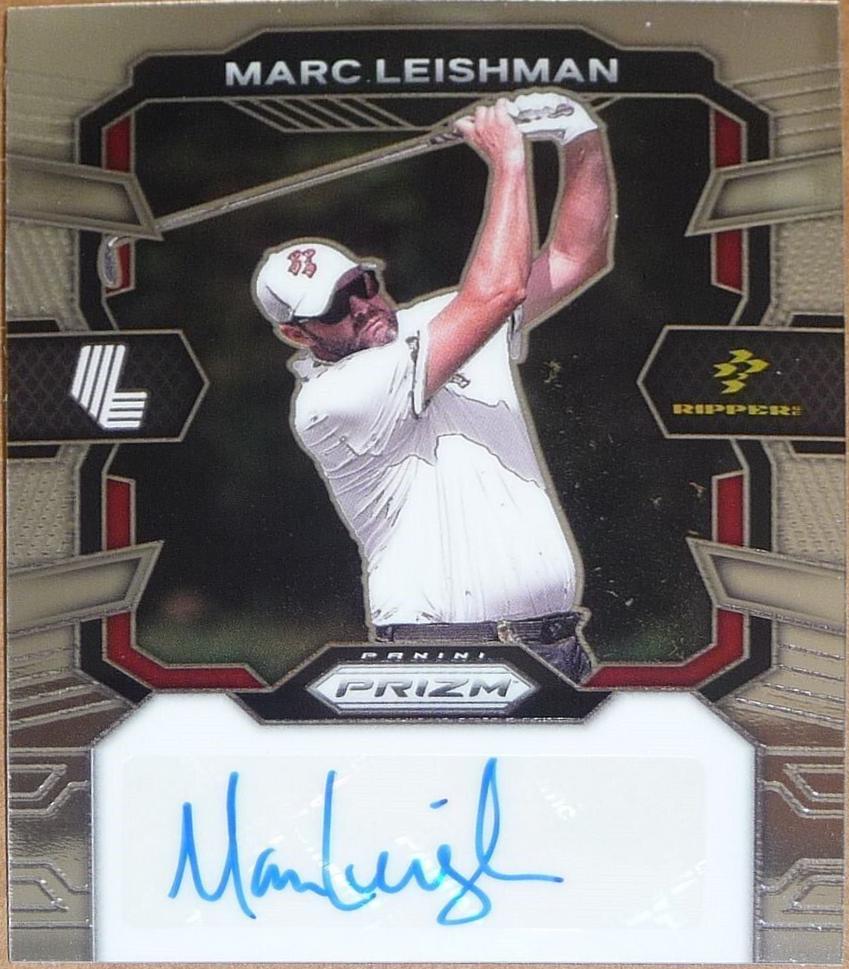 Marc Leishman #SIG-MLE 2024 Panini Prizm LIV Signature Golf