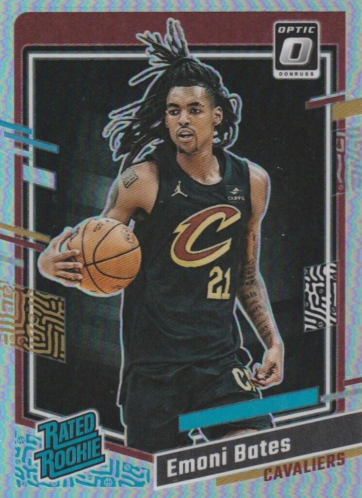 Emoni Bates #241 Basketball Cards 2023 Panini Donruss Optic