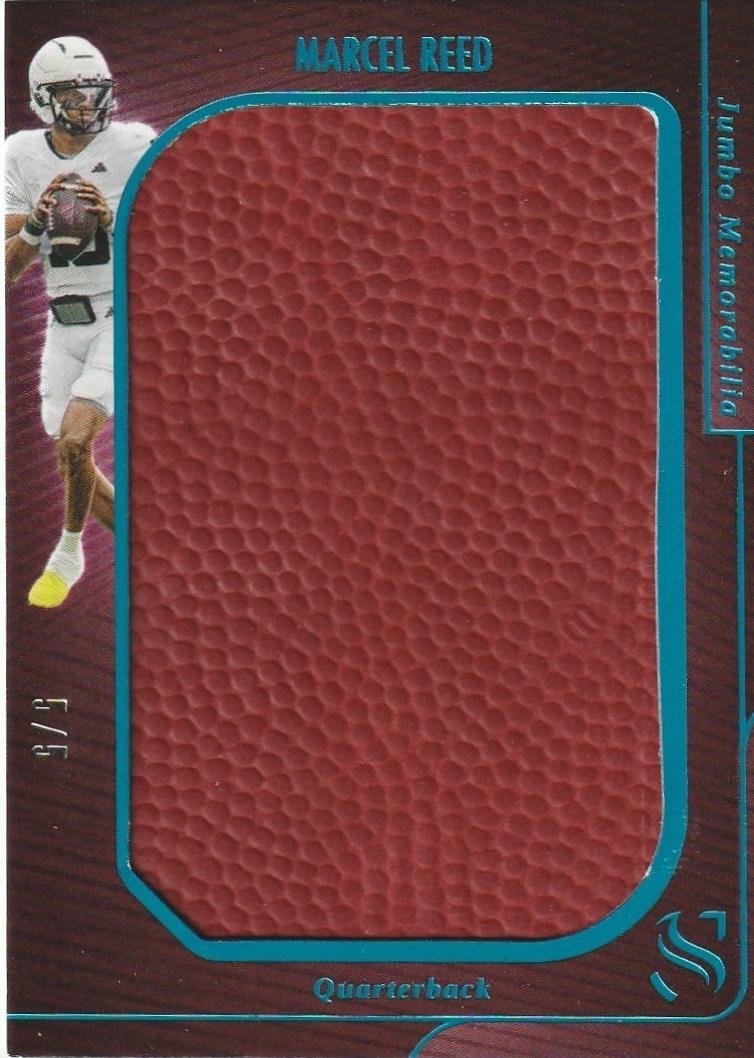 Marcel Reed [Football] #19 Prices | 2025 Panini Silhouette Jumbo ...