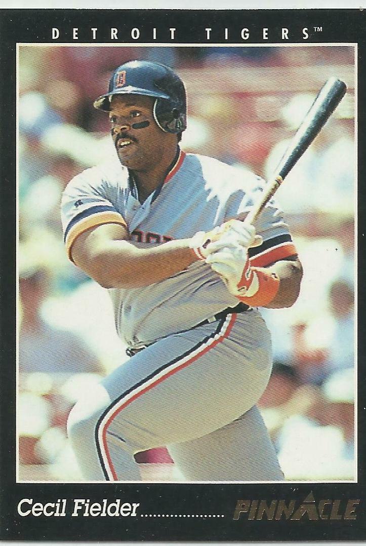 Cecil Fielder #26 Baseball Cards 1993 Pinnacle