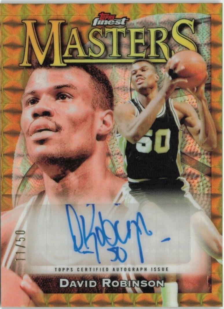 David Robinson [Gold Geometric Refractor] #MA-DR