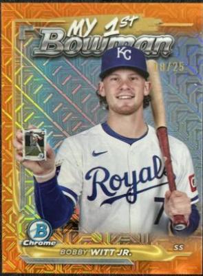 Bobby Witt Jr. [Orange Mojo Refractor] #M1B-23