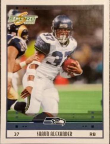 Shaun Alexander #262 2005 Panini Score Football