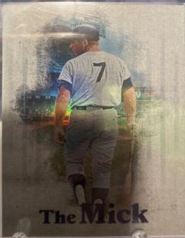 Mickey Mantle #TM7 Baseball Cards 2023 Panini Donruss The Mick