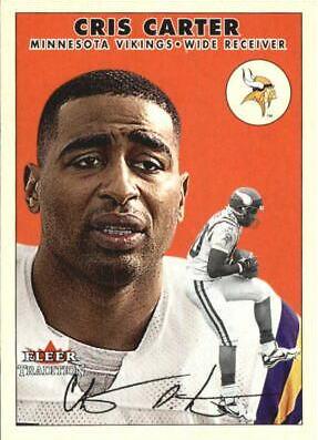 Cris Carter #17 Football Cards 2000 Fleer