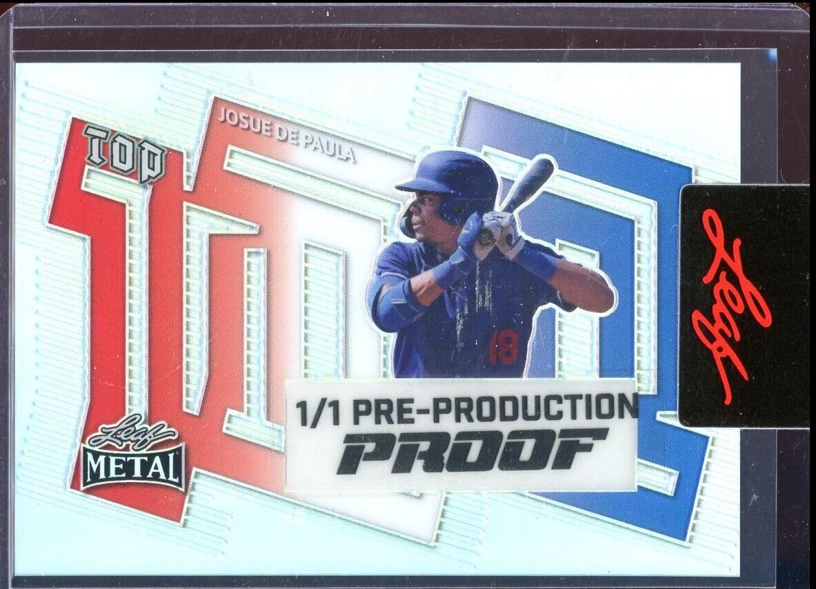 Josue De Paula [Red White Blue Prismatic] #T-JDP