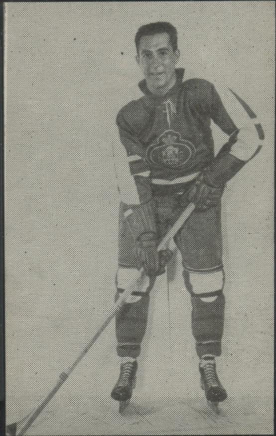 Lulu Denis #13 1952 St Lawrence Sales Hockey