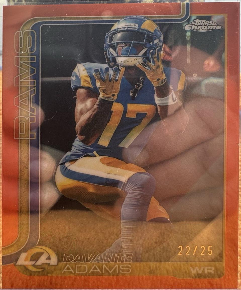 Davante Adams [Orange Refractor] #165
