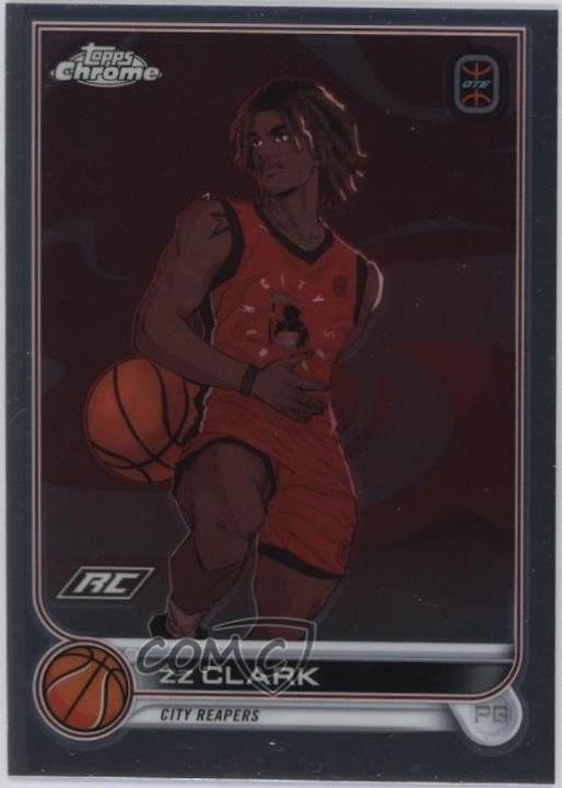 ZZ Clark #53 2022 Topps Chrome Ote Overtime Elite Basketball