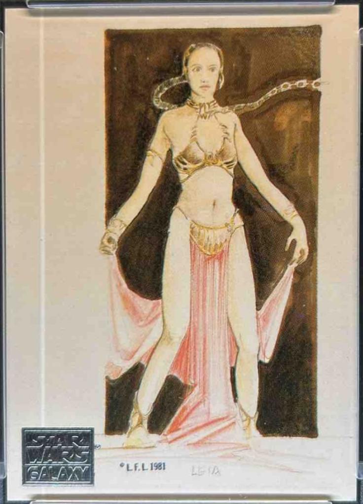 1993 Leia as a Pin-Up [Foil] #41