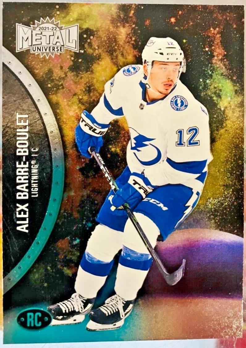 Alex Barre Boulet #196 Hockey Cards 2021 Skybox Metal Universe