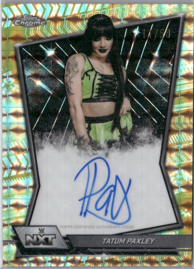 Tatum Paxley [Gold Geometric Refractor] #NXT-TAT