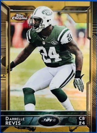 Darrelle Revis [Gold Refractor] #39