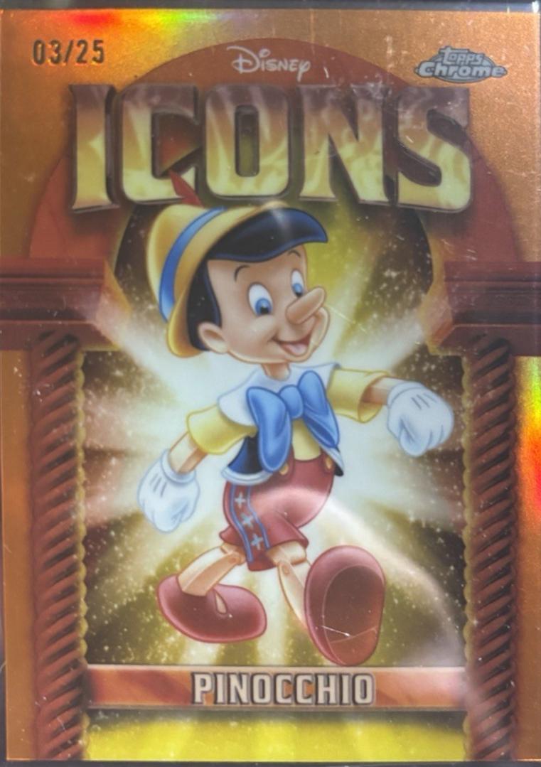 Pinocchio [Orange] #DI-16 Prices | 2025 Topps Chrome Disney Icons