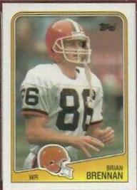 Brian Brennan #91 Football Cards 1988 Topps