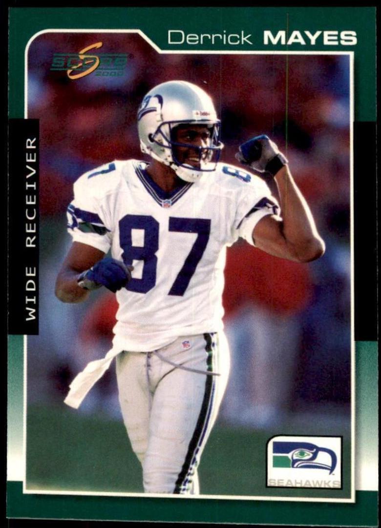 Derrick Mayes #177 2000 Panini Score Football