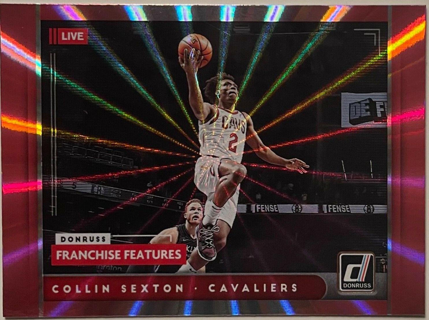 Collin Sexton #7 Basketball Cards 2021 Panini Donruss Franchise Features