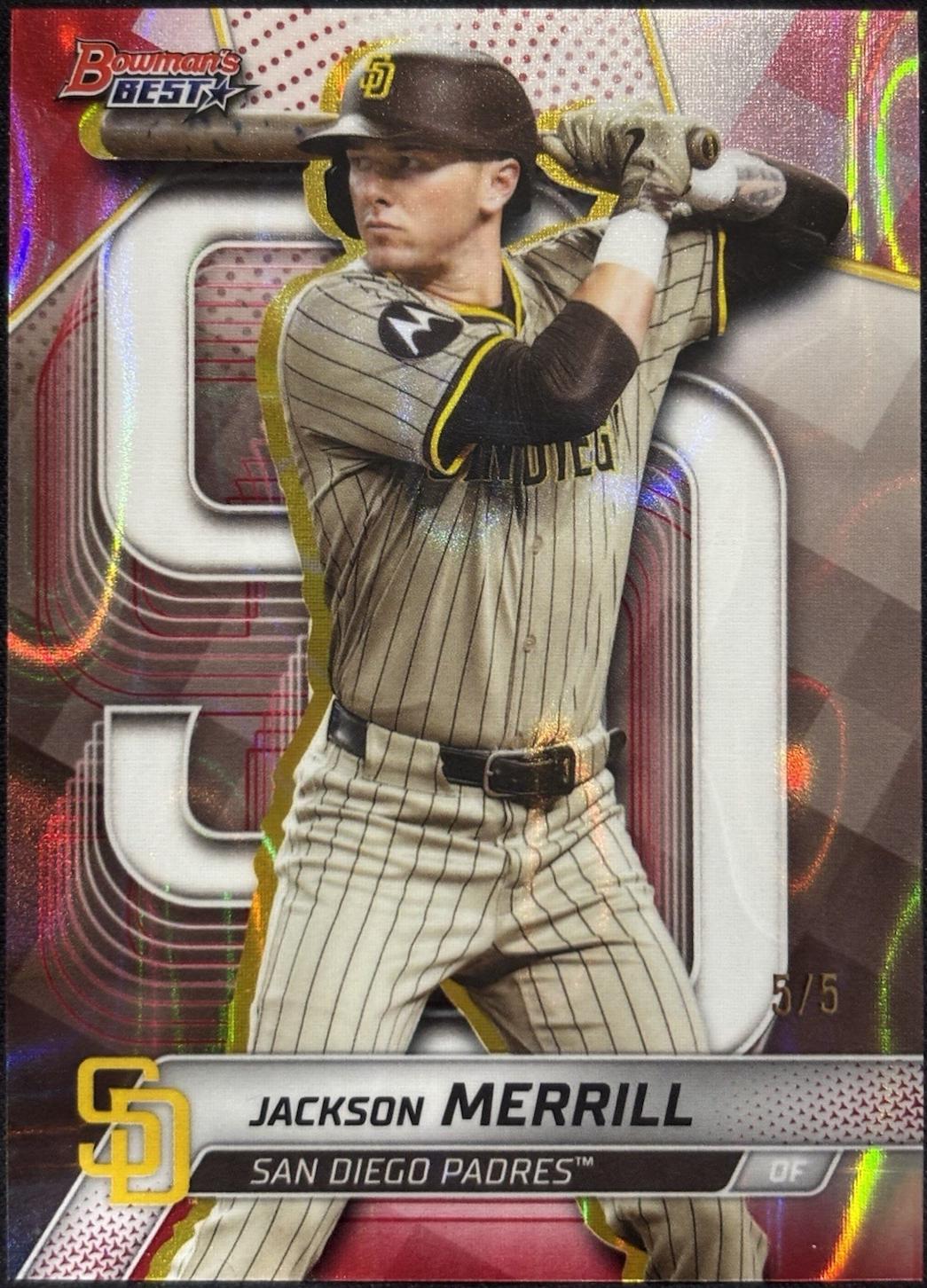 Jackson Merrill [Red Lava Refractor] #17