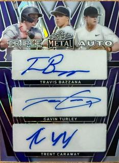 Travis Bazzana / Gavin Turley / Trent Caraway