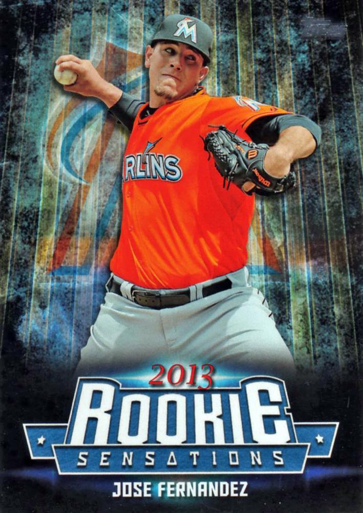 Jose Fernandez #RS-8 Baseball Cards 2015 Topps Update Rookie Sensations