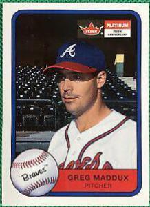 Greg Maddux #103 2001 Fleer Platinum Baseball