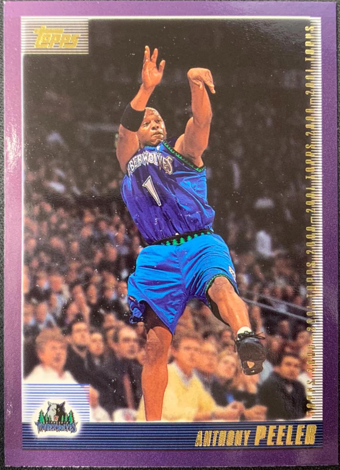 Anthony Peeler #48 Basketball Cards 2000 Topps