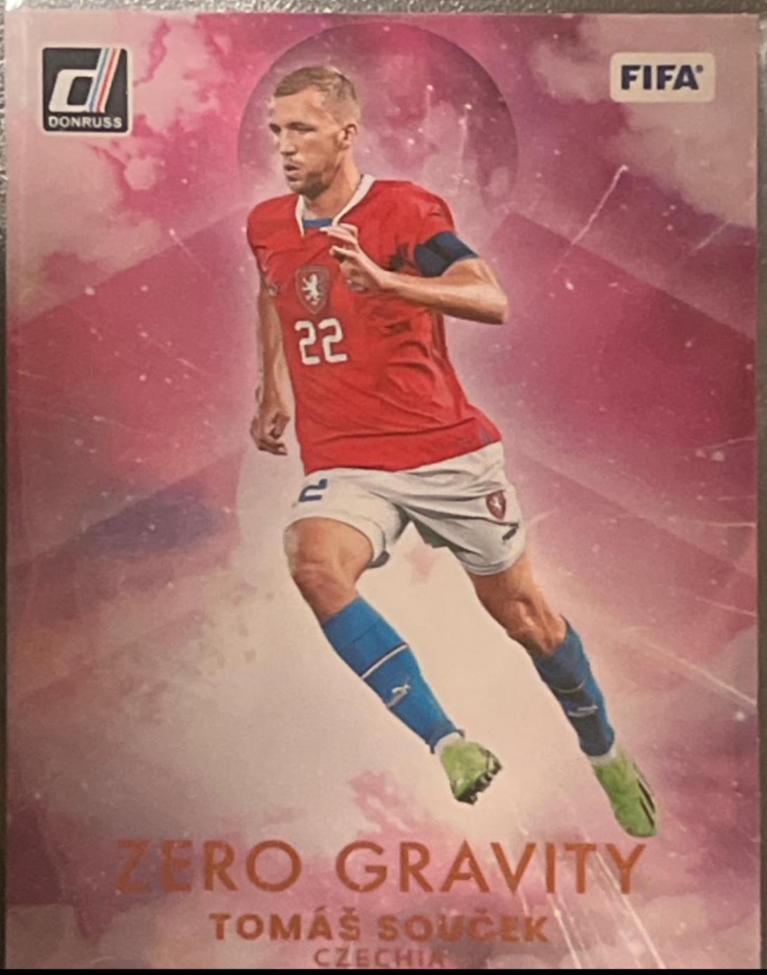 Tomas Soucek #5 Soccer Cards 2022 Panini Donruss Zero Gravity