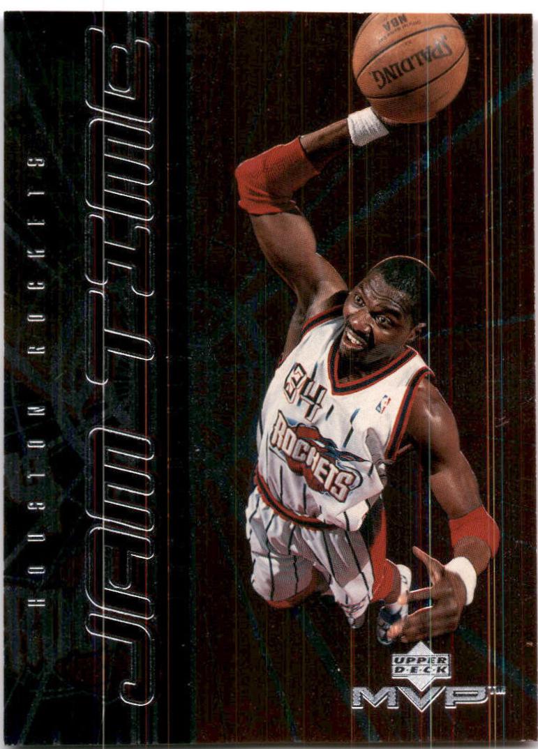 Hakeem Olajuwon #JT14 Basketball Cards 1999 Upper Deck MVP Jam Time