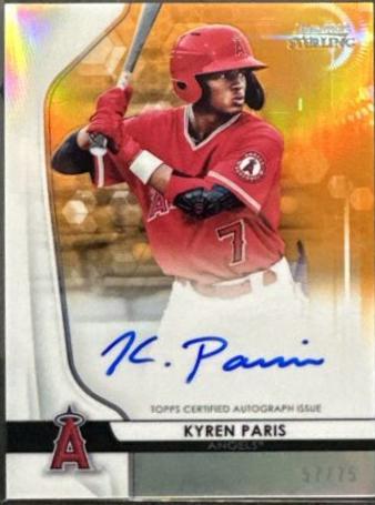 Kyren Paris [Orange Refractor] #KP