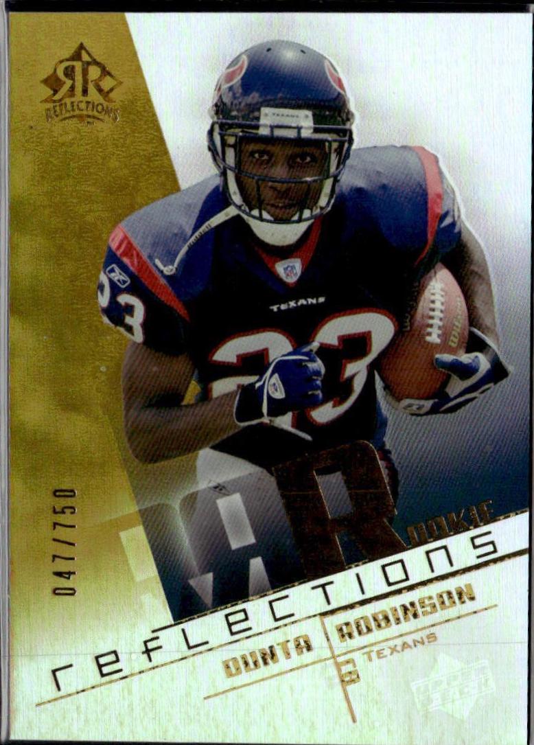 Dunta Robinson #174 2004 Upper Deck Reflections Football