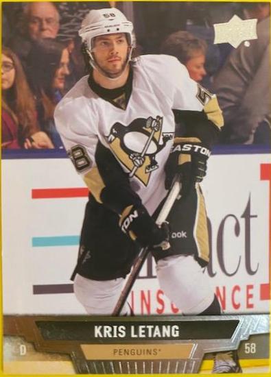 Kris Letang #76 Hockey Cards 2013 Upper Deck