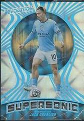 Jack Grealish [Galactic] #27 Soccer Cards 2022 Panini Revolution Premier League Supersonic Prices