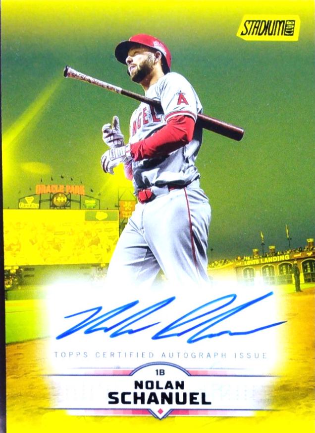 Nolan Schanuel [Yellow] #SCBA-NS