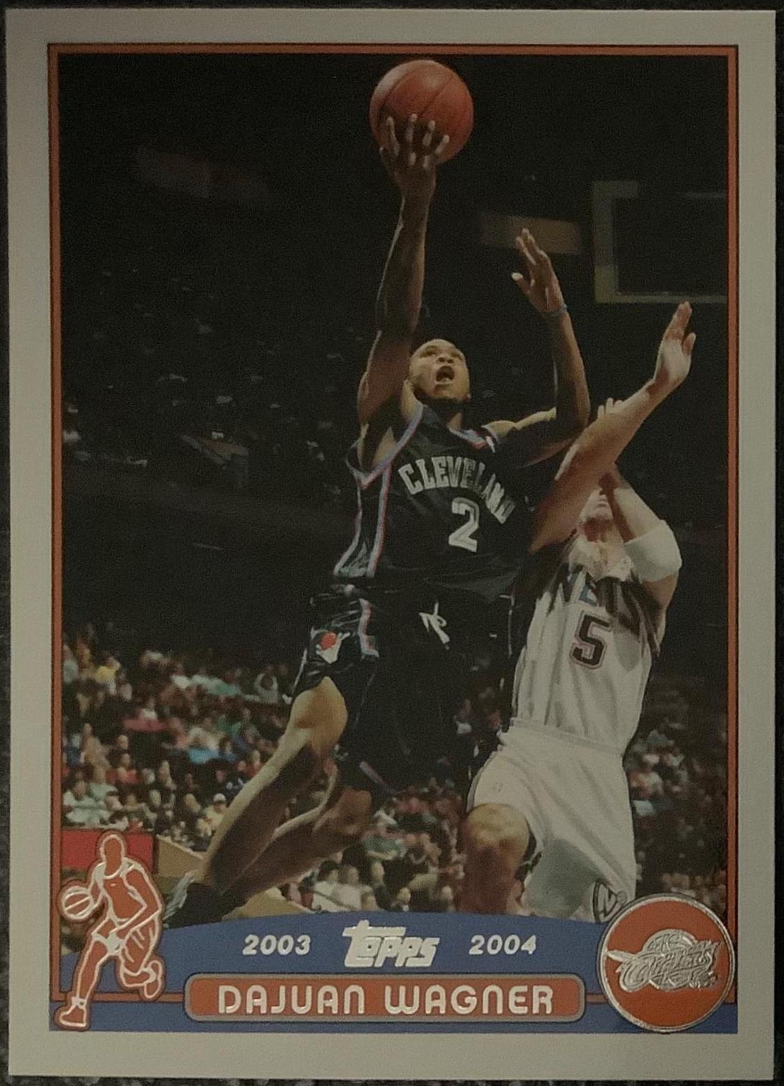 Dajuan Wagner #2 Basketball Cards 2003 Topps