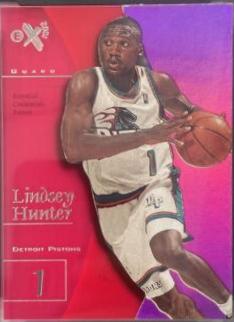 Larry Johnson Essential Credentials Future #48 Basketball Cards 1997 Skybox E-X2001