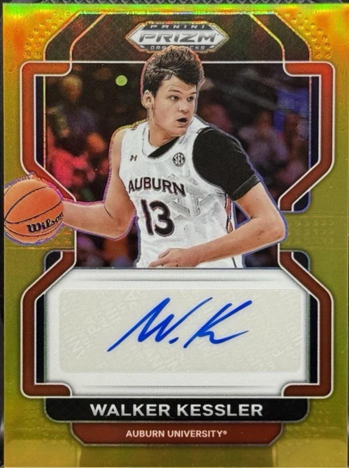 Walker Kessler [Gold Prizm] #DP-WKE