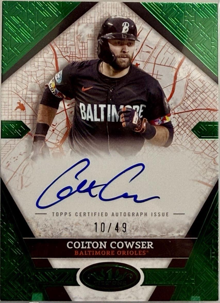 Colton Cowser [Green Foil] #CCS-CC