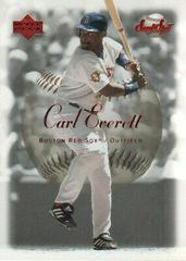 Carl Everett #99 Baseball Cards 2001 Upper Deck Sweet Spot Prices