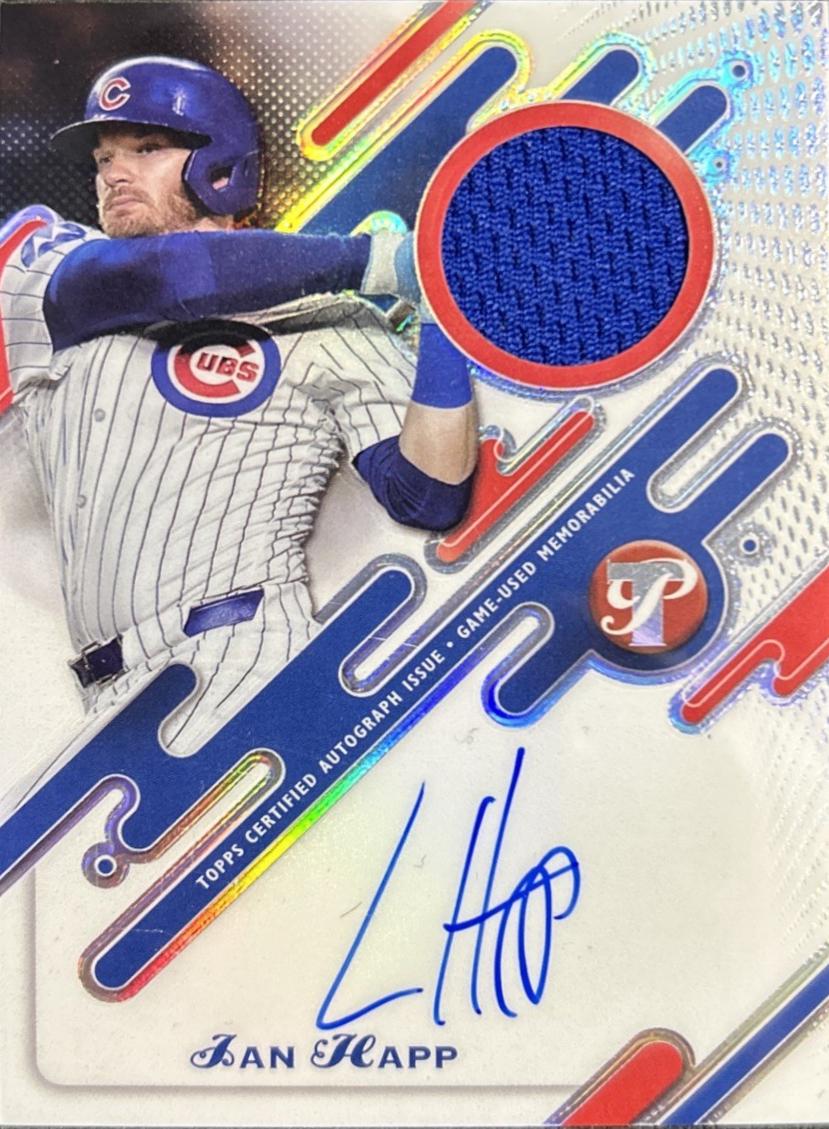 Ian Happ #PPAR-IH 2025 Topps Pristine Pieces Autograph Relics Baseball