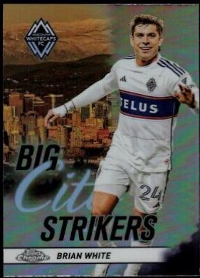 Brian White #CS-8 2024 Topps Chrome MLS Big City Strikers