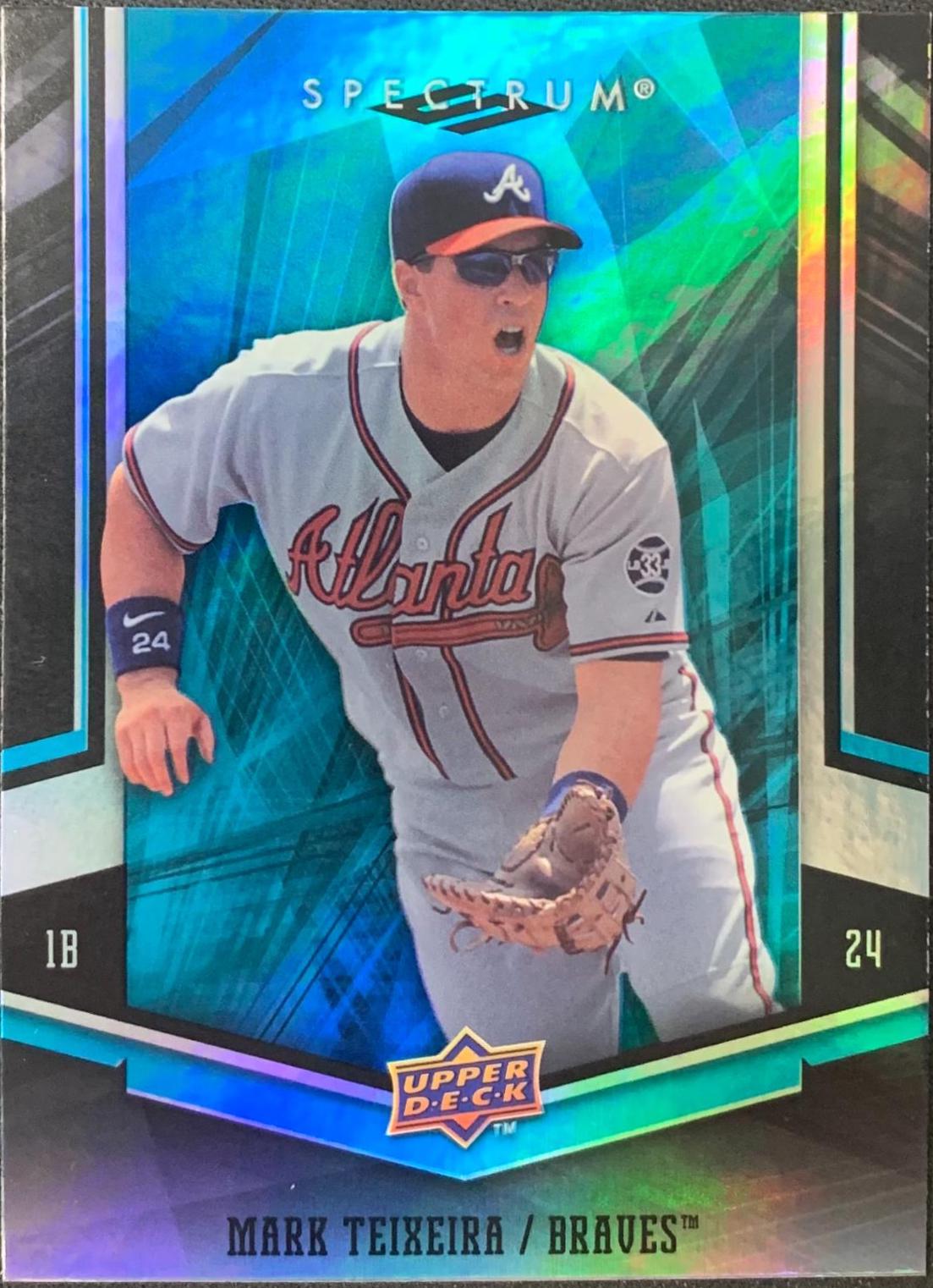 Mark Teixeira #7 Baseball Cards 2008 Upper Deck Spectrum