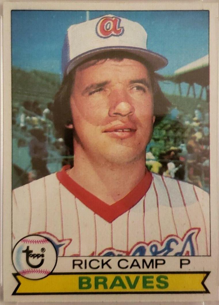 Rick Camp #105 Baseball Cards 1979 Topps