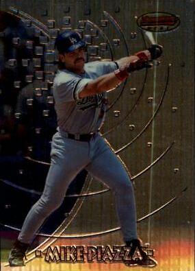 Mike Piazza #5 Baseball Cards 1997 Bowman's Best