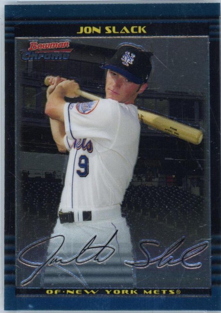 Jon Slack #80 Baseball Cards 2002 Bowman Chrome Draft Picks