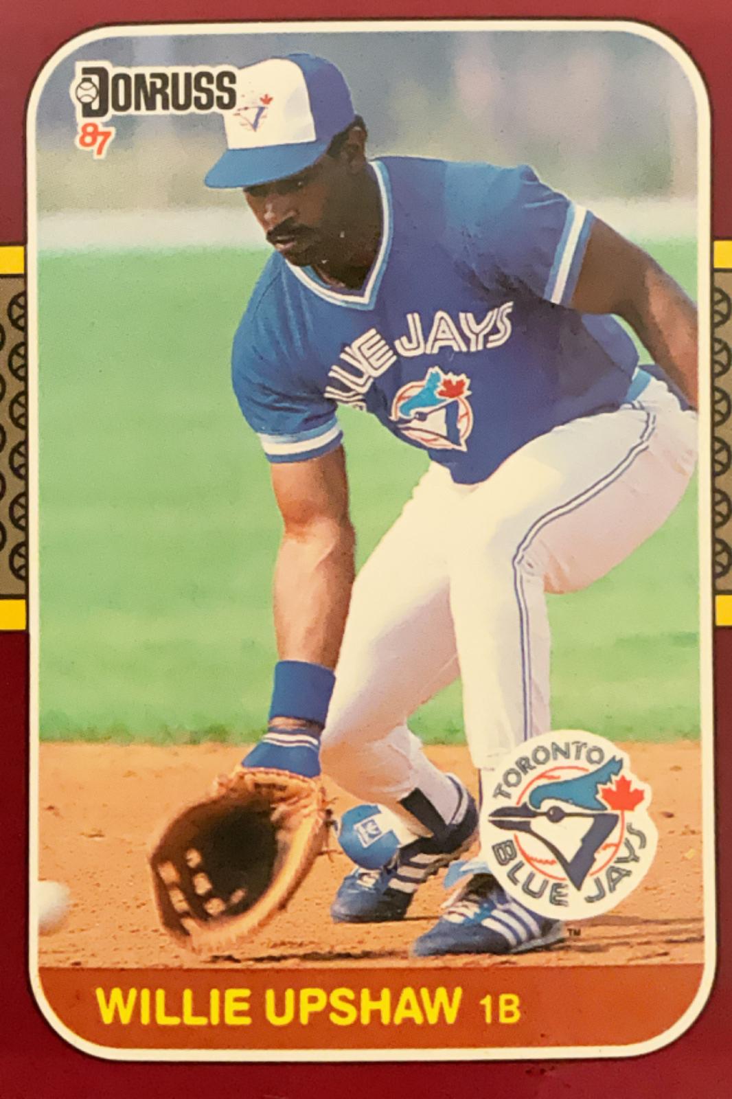 Willie Upshaw #30 Baseball Cards 1987 Donruss Opening Day