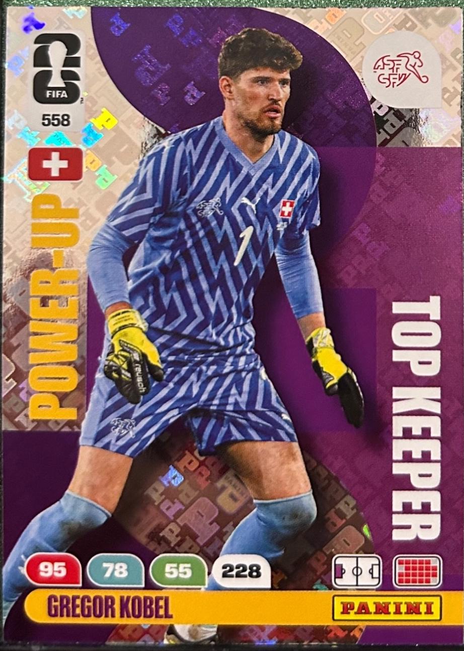 Gregor Kobel #558 2026 Panini Adrenalyn XL FIFA World Cup