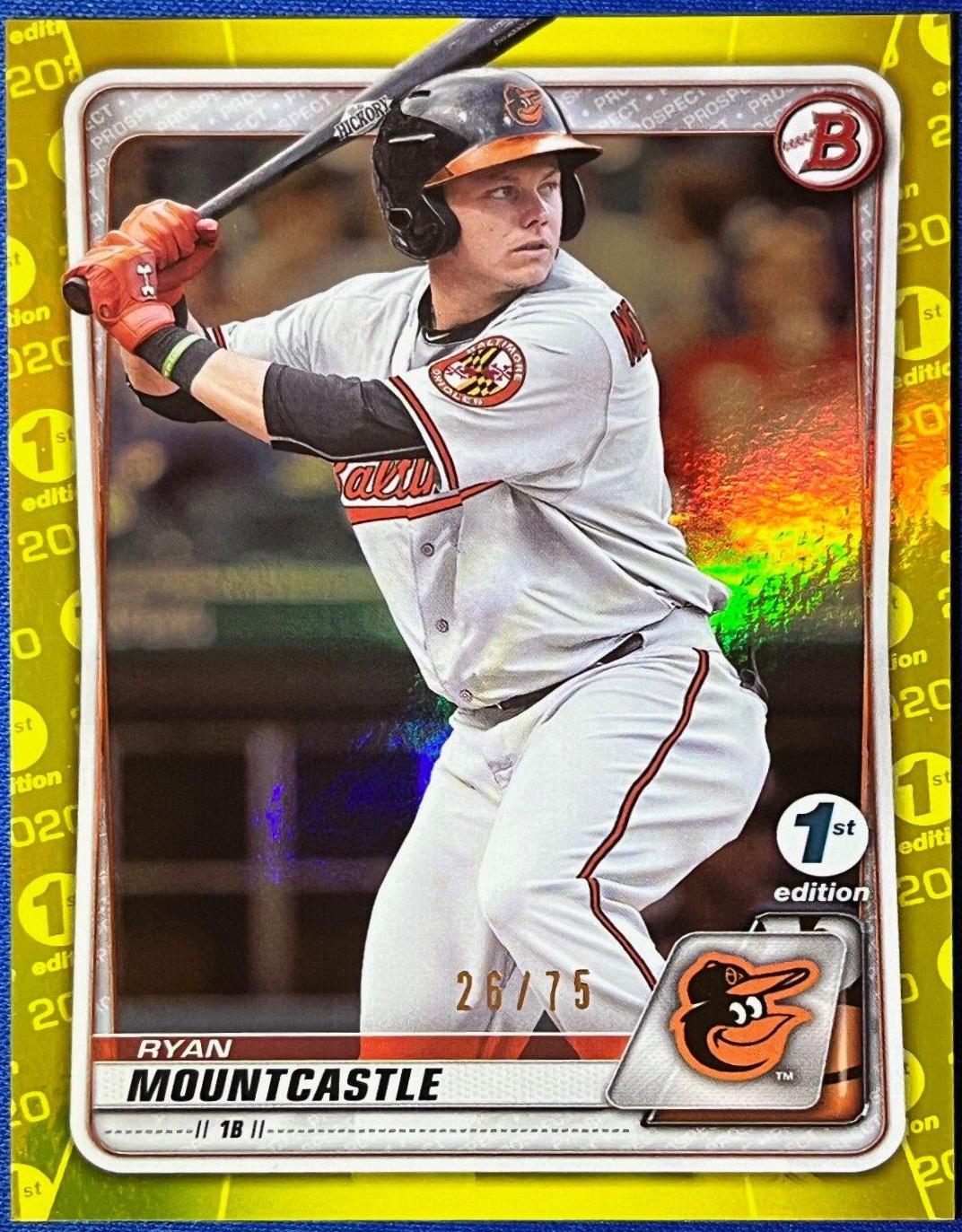 Ryan Mountcastle [Yellow Foil] #BFE-36