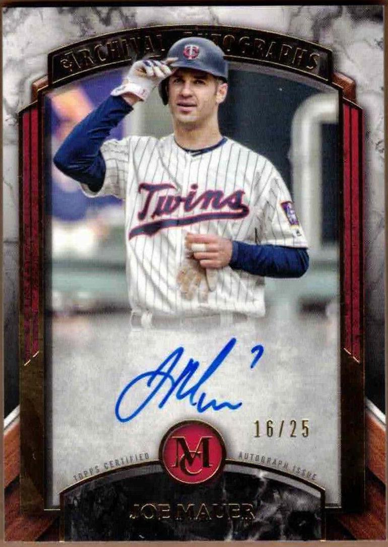Joe Mauer [Gold] #AA-JM