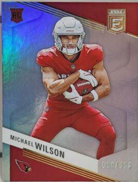 Michael Wilson #170 2023 Panini Donruss Elite Football