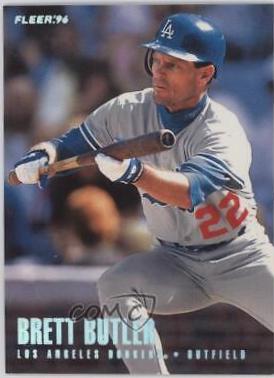 Brett Butler #427 1996 Fleer Tiffany Baseball